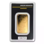 1 oz Argor Heraeus Kinebar Gold