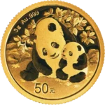 2024 3 Gram China Panda Gold