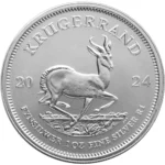 2024 1 oz silver krugerrand back